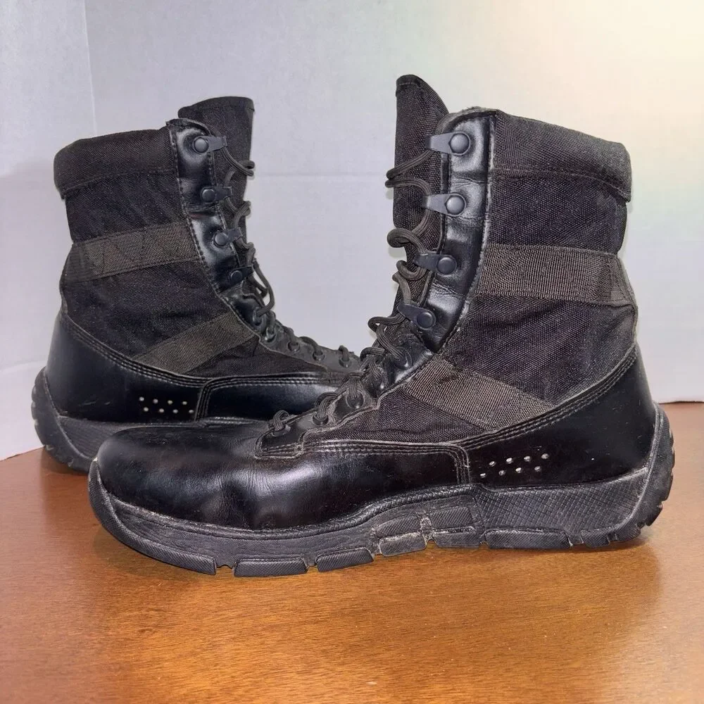 Rocky Boots Men 13W Black Public Service Duty Tactical Military Light Goth RY008